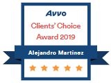 Avvo | Clients Choice Award 2019 | Alejandro Martinez